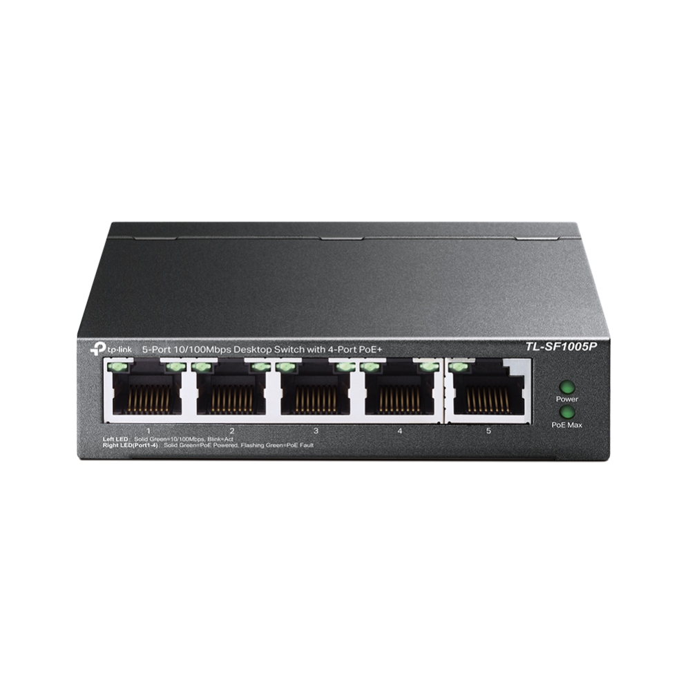 1_large_1587953046291h (1) TP-LINK TL-SF1005P 5 PORT 10/100MBPS DESKTOP SWITCH WITH 4 PORT POE+ - Image 6