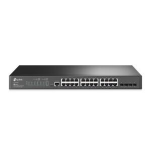 TP-LINK TL-SG3428 JetStream 24-Port Gigabit L2 Managed Switch 4 SFP Slot