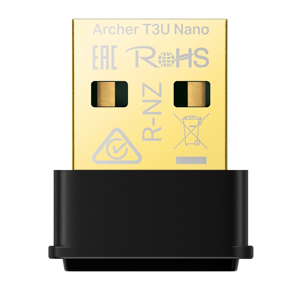 TP-LINK ARCHER T3U NANO AC1300 NANO WIRELESS MU-MIMO USB ADAPTER