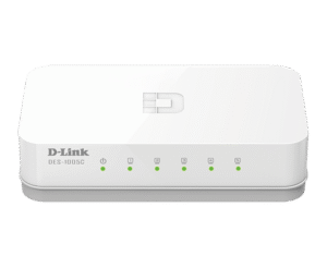 D-LINK DES-1005C 5-Port 10/100 Mbps UNMANAGED