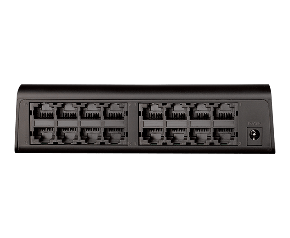 DES1016ABack D-LINK DES-1016A DESKTOP SWITCH 16-PORT FAST ETHERNET - Image 3