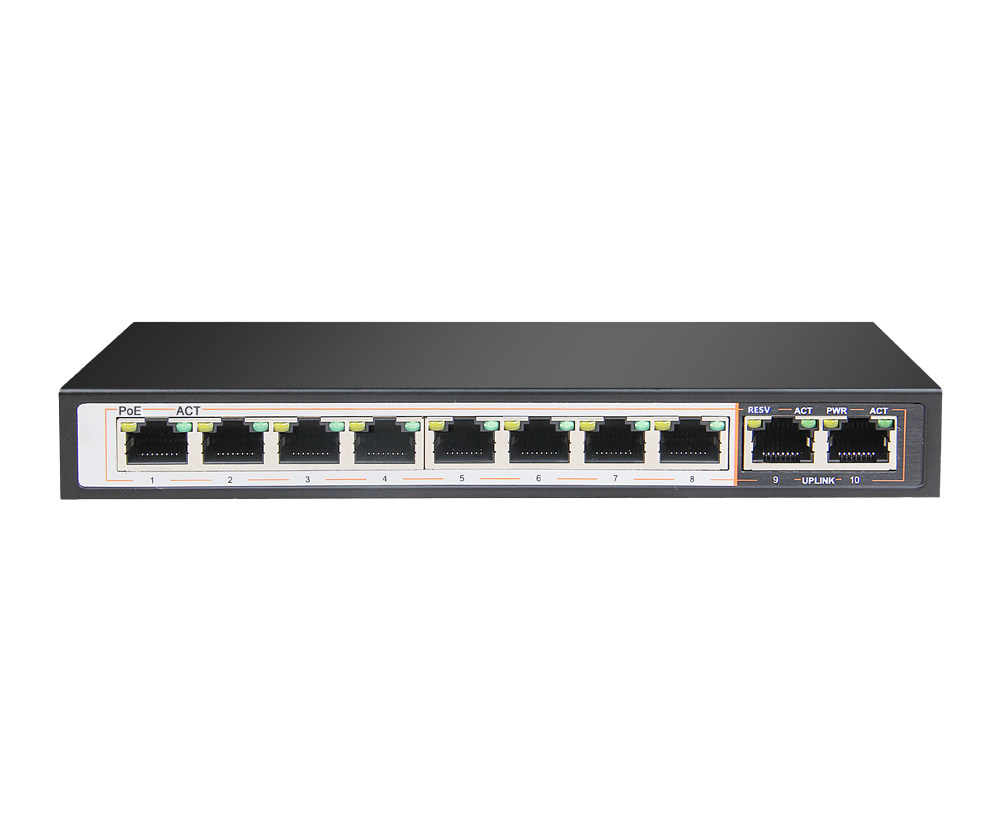 D-LINK DGS-F1010P-E 250M GIGABIT SWITCH 8 PoE PORT+1 UPLINK PORT