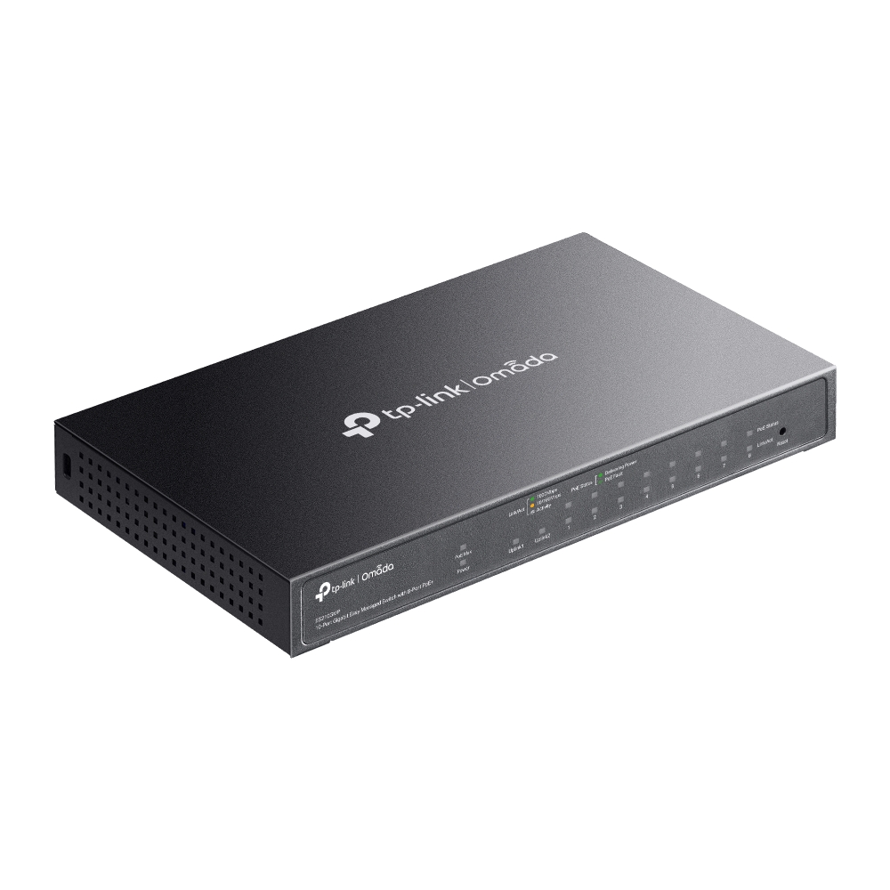 ES210GP_UN_1.0_overview_04_large_20240904120359v (2) TP-LINK ES210GMP OMADA 10-PORT GIGABIT EASY MANAGED SWITCH WITH 8-PORT PoE+ - Image 4