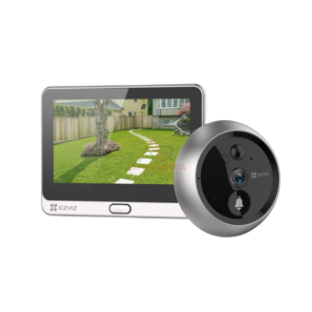 EZVIZ DP2C 1080P WiFi Battery Doorbell Smart Digital Peephole Camera Wide Angle PIR Detection