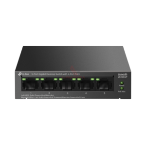 TP-LINK LS105GP 5-PORT DESKTOP SWITCH GIGABIT WITH 4-PORT POE+