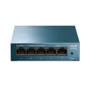 TP-LINK LS105G 5-PORT 10/100/1000MBPS DESKTOP SWITCH