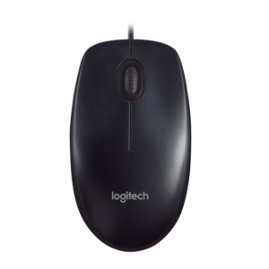 LOGITECH M90 Optical USB Mouse – Mouse Kabel Sederhana dan Andal untuk Penggunaan Harian