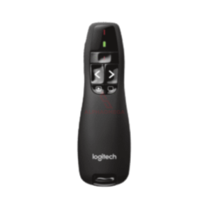 Logitech R400 Wireless Presenter Laser Pointer Presentation Remote Control USB Receiver