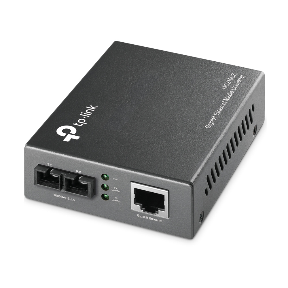 TP-LINK MC210CS GIGABIT SINGLE-MODE MEDIA CONVERTER