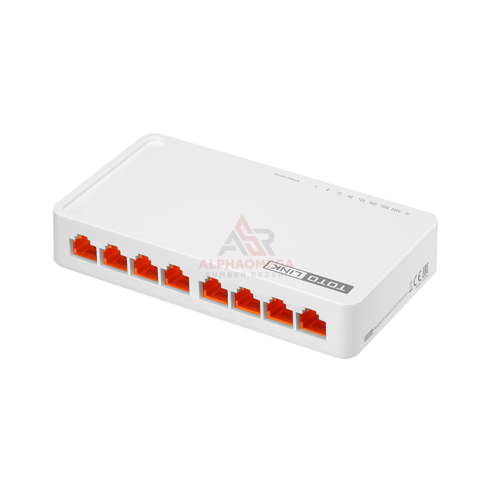TOTOLINK S808G Switch 8 Port Gigabit 10/100/1000Mbps Desktop BARANG ORI GARANSI RESMI