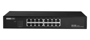 TOTOLINK SG16D 16 PORT SWITCH GIGABIT 10/100/1000 MBPS DESKTOP / RACKMOUNT