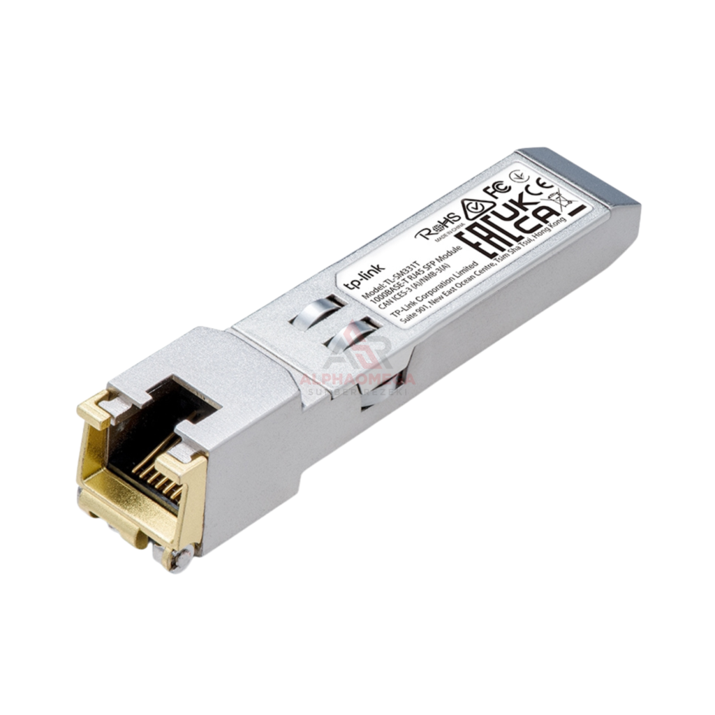 TP-Link SM331T 1000BASE-T RJ45 SFP Transceiver Module JetStream Omada