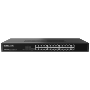 TOTOLINK SW24G2 24 PORT SWITCH 10/100 MBPS + 2 PORT GIGABIT RACKMOUNT