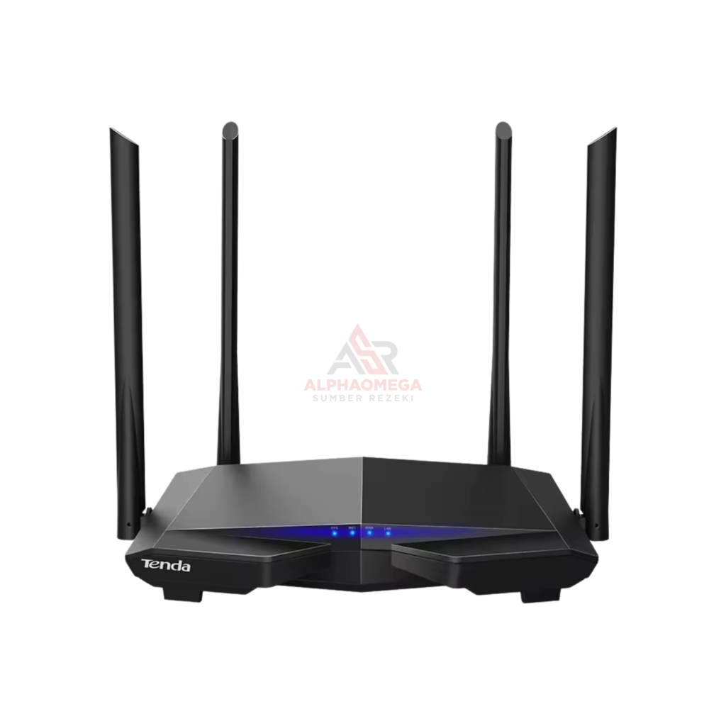 Router WiFi Tenda AC6 Smart Dual Band AC1200 4 Antena 5dBi