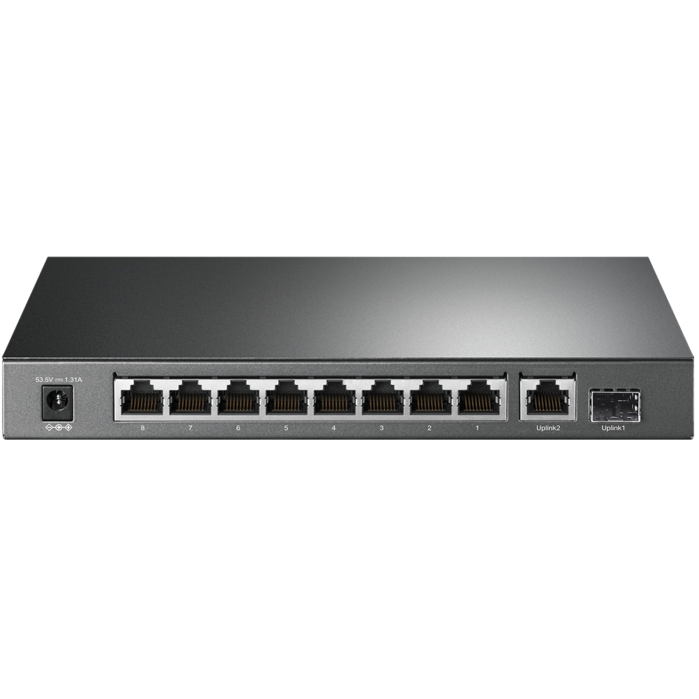 TP-LINK TL-SG1210P 10 PORT GIGABIT DESKTOP SWITCH WITH 8 PORT POE+