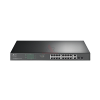 TP-Link TL-SG1218MP 18 Port Gigabit Unmanaged Rackmount Switch 16 Port PoE+ 250W