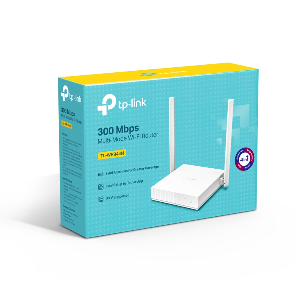 TL-WR844N(EU)2.0_04_large_1579155407661v TP-LINK TL-WR844N 300MBPS MULTI-MODE WI-FI ROUTER - Image 5