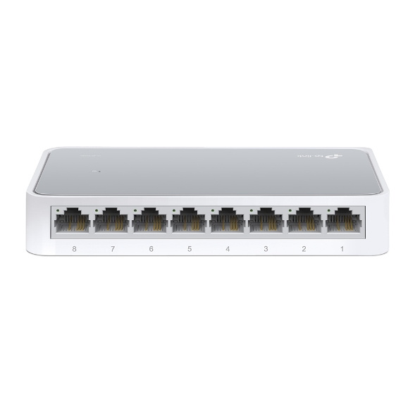 TP-LINK TL-SF1008D 8-Port 10/100Mbps Desktop Switch