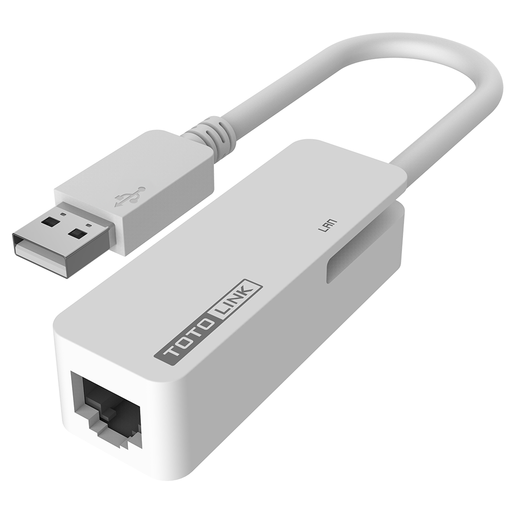 TOTOLINK U100 USB 2.0 TO RJ45 ETHERNET ADAPTER