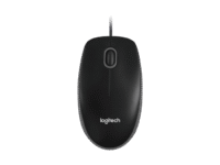 b100-blackcharcoal-gallery-1 Logitech B100 Optical USB Mouse – Mouse Kabel Ergonomis Presisi untuk Kerja Harian