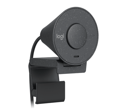 brio-300-gallery-graphite-2 Webcam Logitech BRIO 300 Full HD dengan Shutter Privasi & Noise-Reducing Mic - Image 8