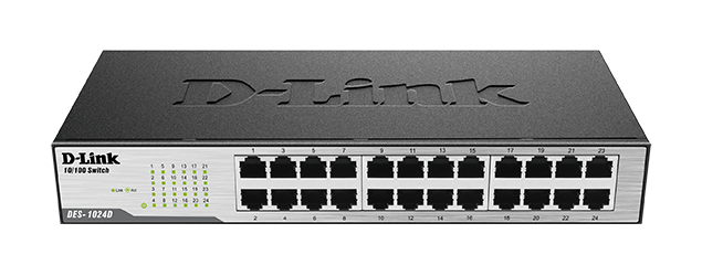 D-LINK DES-1024D SWITCH HUB 24 PORT 10/100MBPS