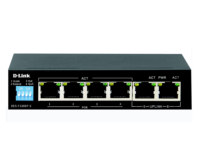 D-LINK DES-F1006P-E 250M 6-PORT 10/100 SWITCH WITH 4 POE PORTS