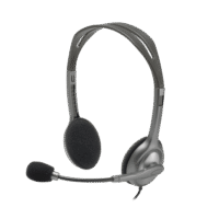 LOGITECH H110 Stereo Headset – Headset Kabel Nyaman dengan Suara Jernih untuk Komunikasi Harian