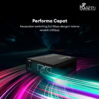 HSAIRPO CM2F2E POE MEDIA CONVERTER 2 FIBER 2 ETHERNET