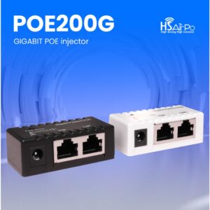 HSAIRPO POE200G PASSIVE POE INJECTOR GIGABIT