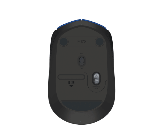m171-mouse-back-view-blue LOGITECH M171 Mouse Wireless - Image 26