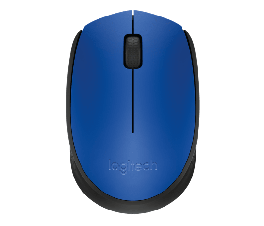 m171-mouse-top-view-blue LOGITECH M171 Mouse Wireless - Image 2