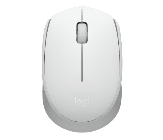 m171-mouse-top-view-off-white LOGITECH M171 Mouse Wireless - Image 4