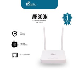 HSAIRPO WR300N WIRELESS N ROUTER 300Mbps