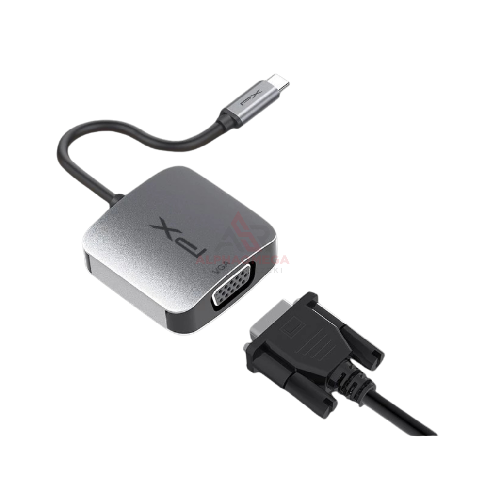 Converter PX Type-C to VGA PX UCH1V | USB-C VGA Adapter