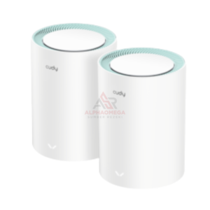 Cudy M1300 Mesh WiFi AC1200 Router Gigabit Port Dual Band Whole Home Mesh System 2 Pack