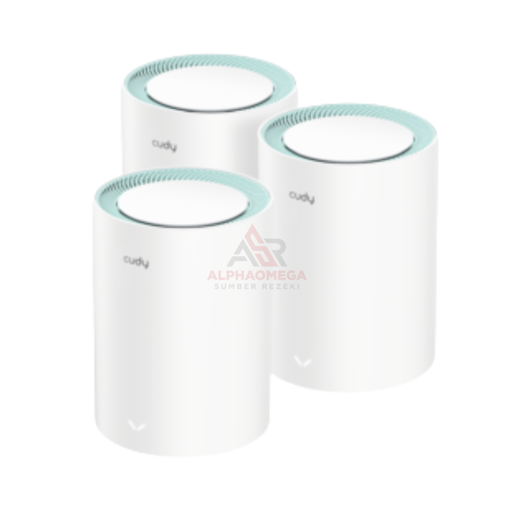 Cudy M1300 Mesh WiFi AC1200 Router Gigabit Port Dual Band Whole Home Mesh System 3 Pack