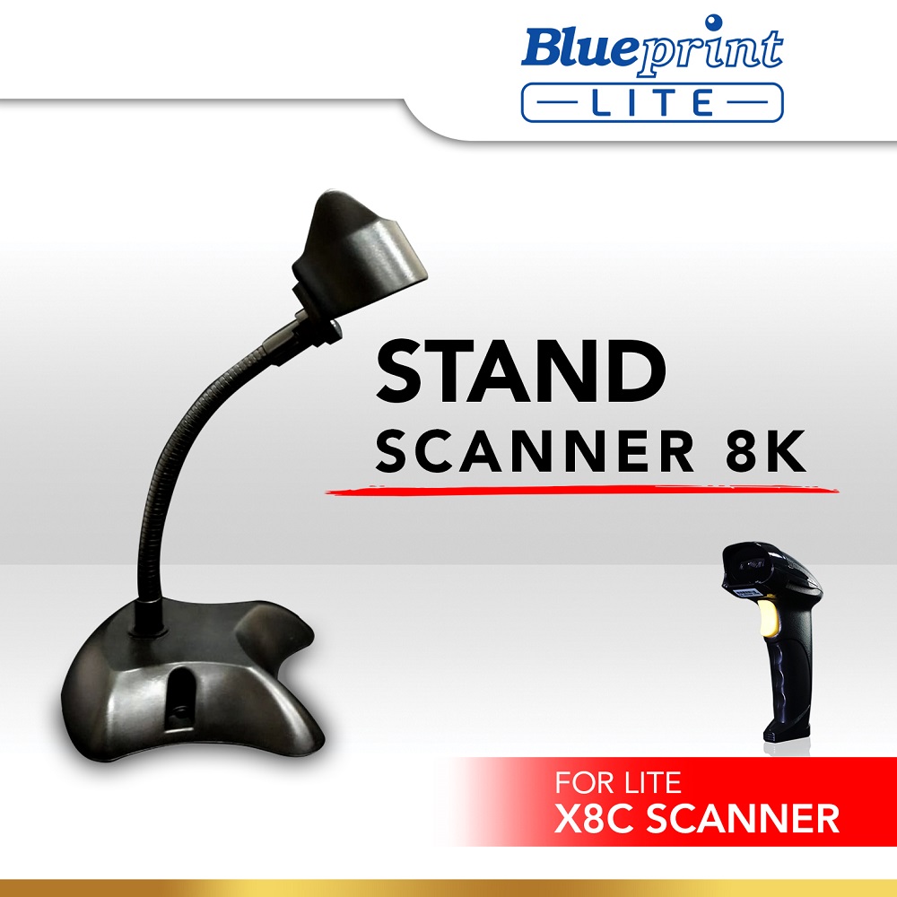 Stand Barcode Scanner Blueprint BP-SBSB | Dudukan Scanner Barcode