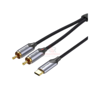 VENTION Kabel Audio for Mixer Type C to RCA BGU Stereo Sound Audio Converter Cable Premium