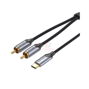 VENTION Kabel Audio for Mixer Type C to RCA BGU Stereo Sound Audio Converter Cable Premium