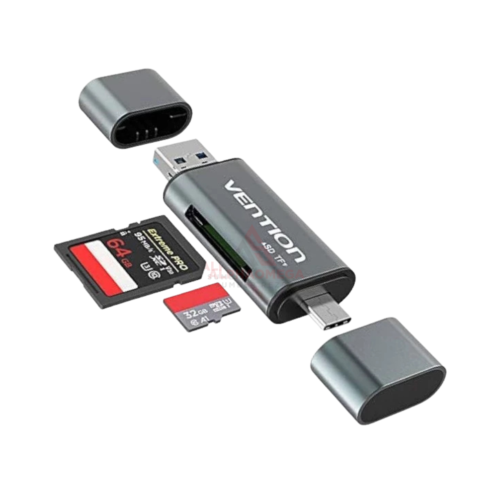VENTION OTG Card Reader 2in1 SD TF CCHH0 USB OTG Memory Card Reader High Speed Adapter