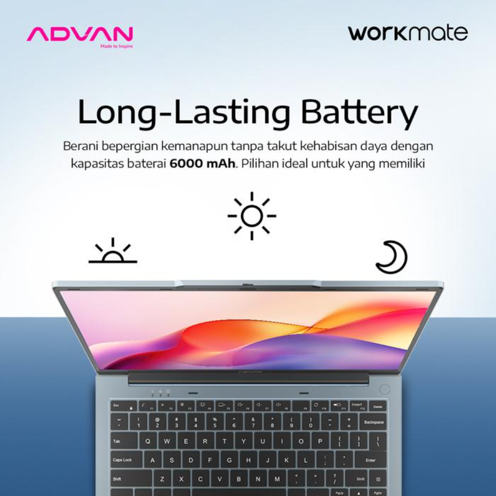 advan-workmate-ryzen-5-3500u-8gb-256gb-ssd-14″-wuxga-ips-windows-11-blue-03 ADVAN WORKMATE RYZEN 5 3500U 8GB 256GB SSD 14″ WUXGA IPS WINDOWS 11 BLUE - Image 5