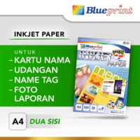 BLUEPRINT INKJET PAPER DOUBLE SIDE A4 220 GSM (BP-DSIPA4220)