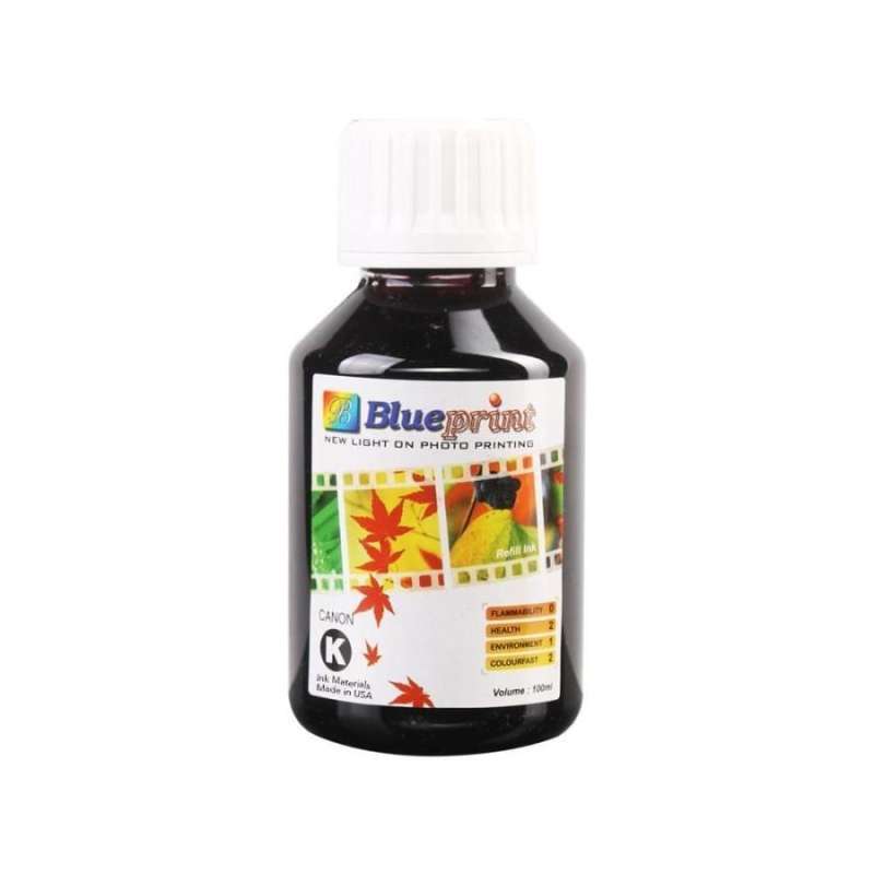 Blueprint Canon Tinta Botol Photo 100 ml Black | Tinta Printer Inkjet