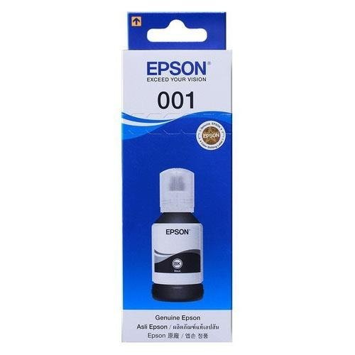 Tinta Epson 001 Black Original | Tinta Printer Epson EcoTank Hitam