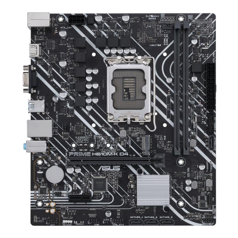 ASUS PRIME H610M-K D4 Motherboard LGA 1700 DDR4