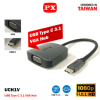 Converter PX Type-C to VGA PX UCH1V | USB-C VGA Adapter