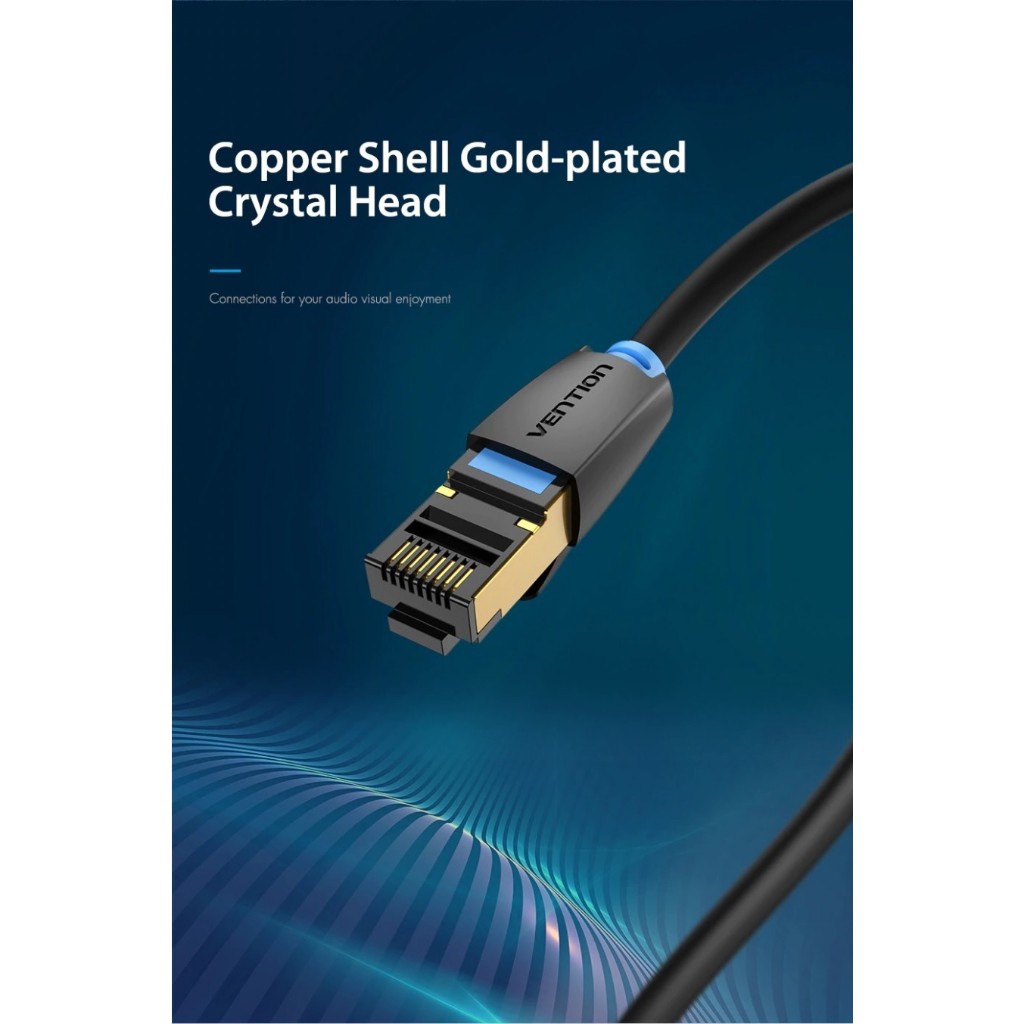 id-11134207-7rasj-m0h1sbfx45tq58 VENTION KABEL LAN GIGABIT ETHERNET RJ45 CAT8 NETWORK PATCH - IKK - Image 8