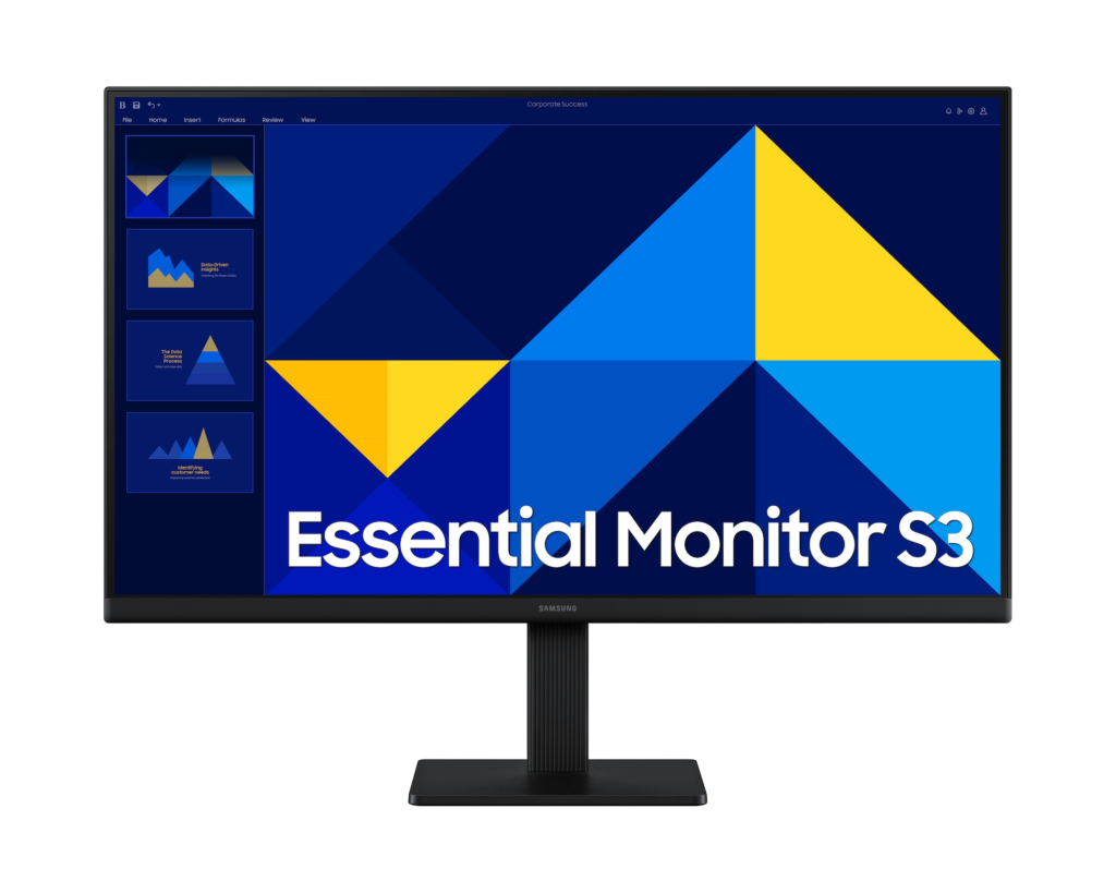 Monitor Samsung Essential S3 S30D S22D300GAE 22 Inch Full HD 100Hz