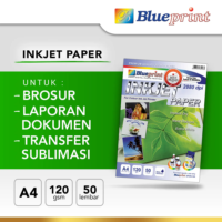 Blueprint Inkjet Paper A4 120 GSM (Daun) (BP-IPA4120) | Kertas Inkjet